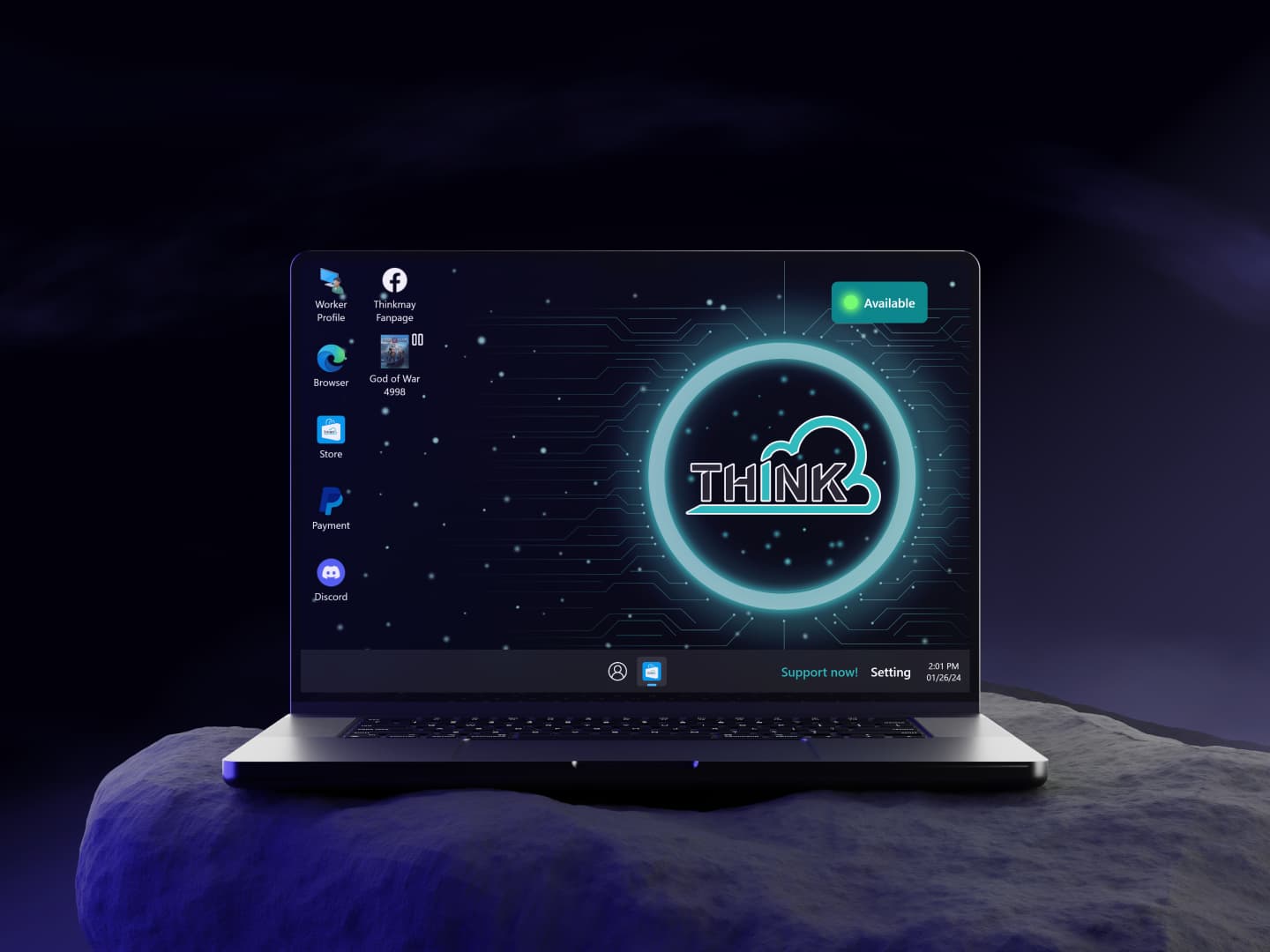 Dùng MacBook mở phần mềm Windows chuyên nghiệp qua Thinkmay Cloud PC không cần cài đặt