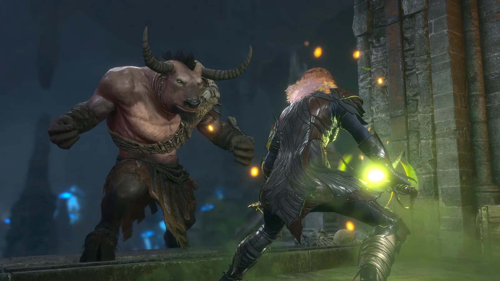 Gameplay chiến đấu Baldur's Gate 3 chơi qua Cloud PC trên điện thoại