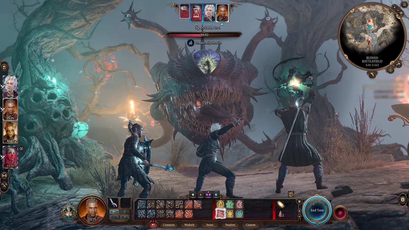 Gameplay khám phá thế giới Baldur's Gate 3 chơi qua mạng di động trên điện thoại