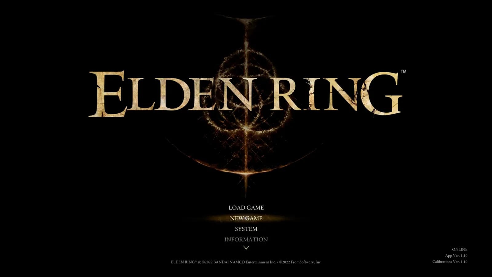 Bìa game Elden Ring bản gốc phát hành 2022