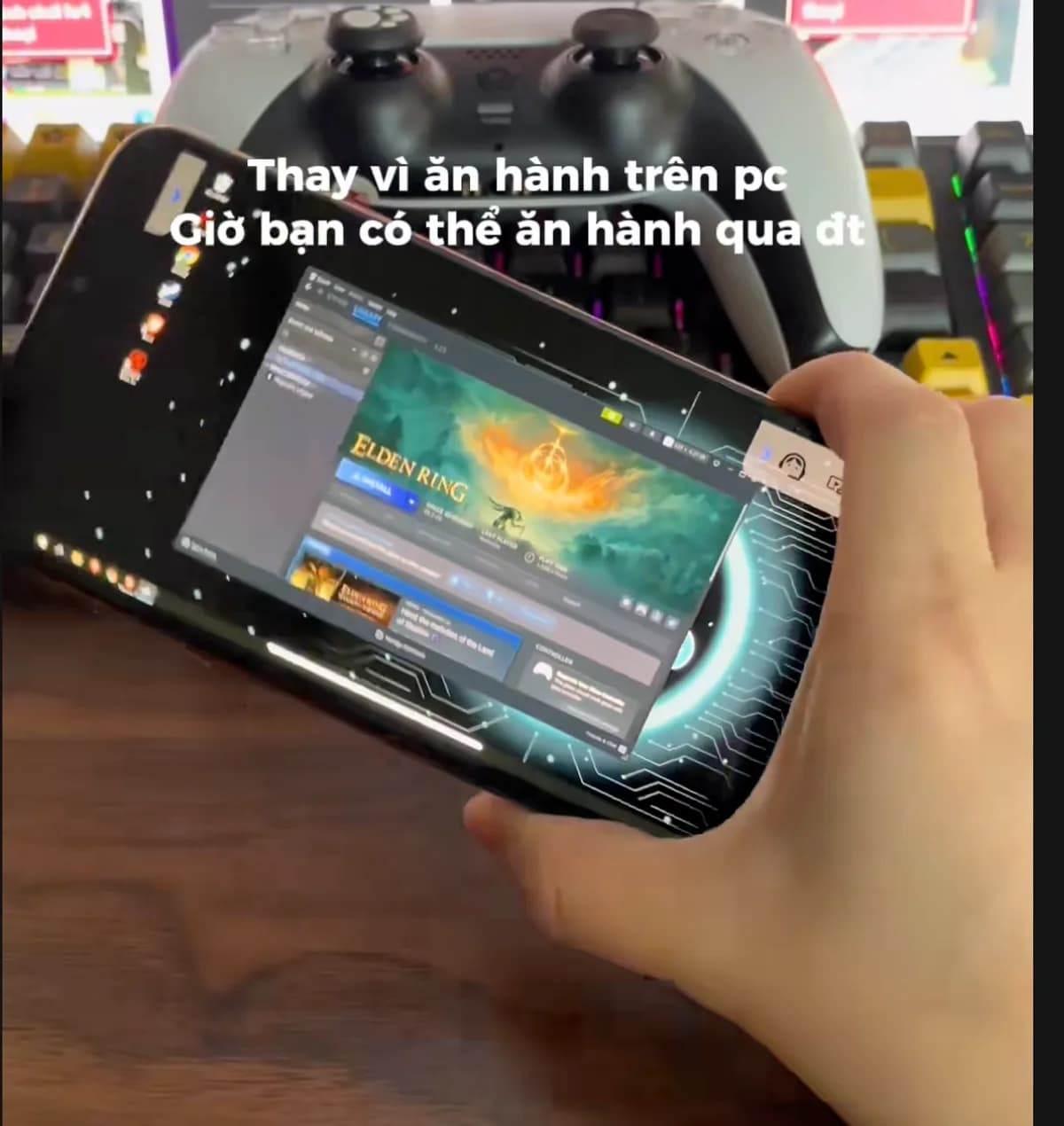 Thư viện Steam đầy đủ hiển thị qua Cloud PC Thinkmay, không giới hạn thiết bị